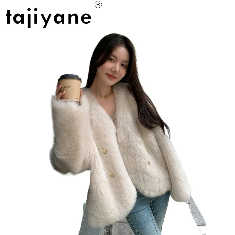 TAJIYANE New Tuscan Shearling Fur Coat Women Furry Tops Winter Coat Women Short Real Fur Jacket Luxury Jackets 2026 Шуба Coats
TAJIYANE New Tuscan Shearling Fur Coat Women Furry Tops Winter Coat Women Short Real Fur Jacket Luxury Jackets 2026 Шуба Coats