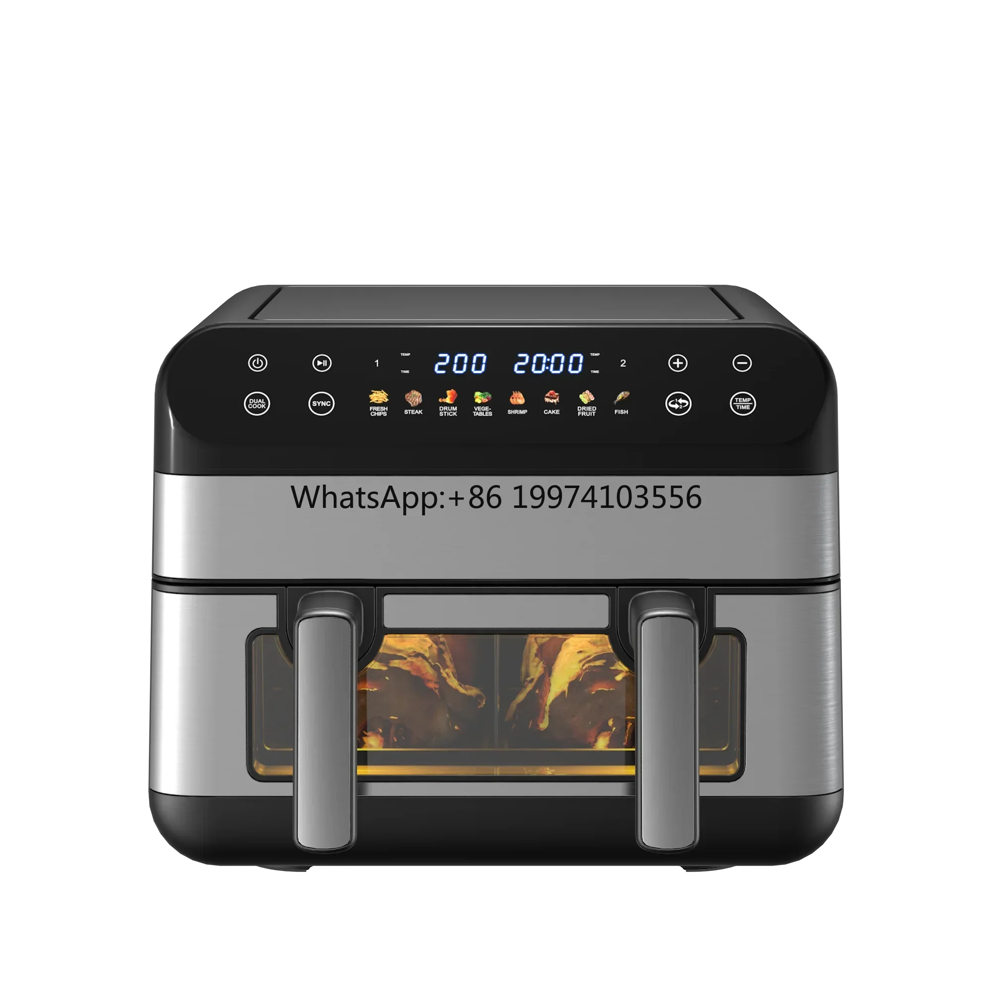 2024 New Large Capacity 10L Oil Free Digital Air Fryers Oven Electric See Fryer For Sale Microwave Oven Pizza Oven
2024 New Large Capacity 10L Oil Free Digital Air Fryers Oven Electric See Fryer For Sale Microwave Oven Pizza Oven