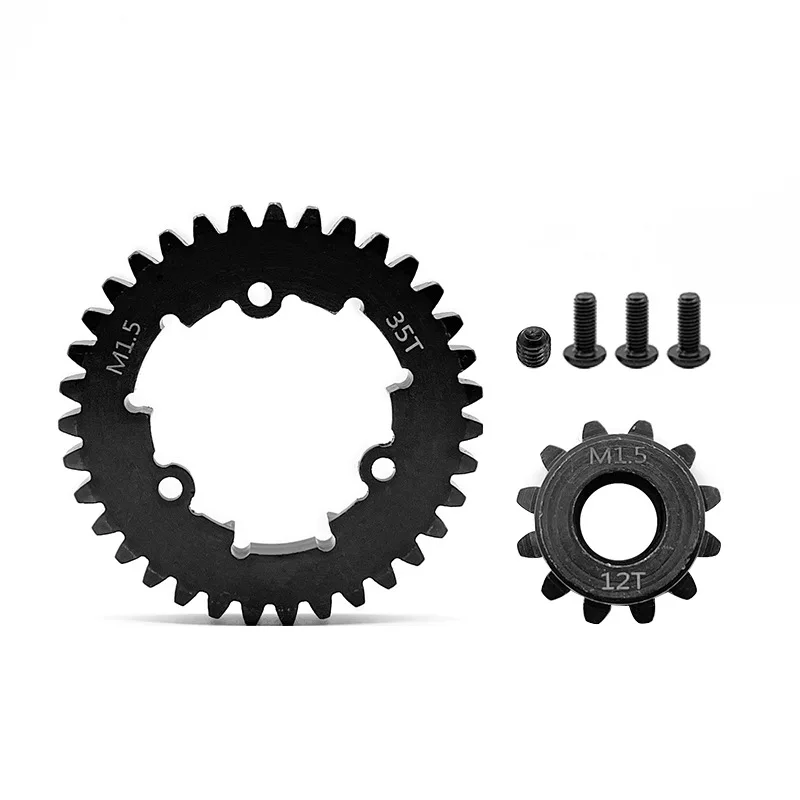 CNC 45# HD Steel 1.5Mod 35T Spur Gear and 12T 13T 20T 30T Pinion Gear Set for Traxxas 1/5 X-Maxx XMAXX 1/6 XRT Upgrade Parts
CNC 45# HD Steel 1.5Mod 35T Spur Gear and 12T 13T 20T 30T Pinion Gear Set for Traxxas 1/5 X-Maxx XMAXX 1/6 XRT Upgrade Parts