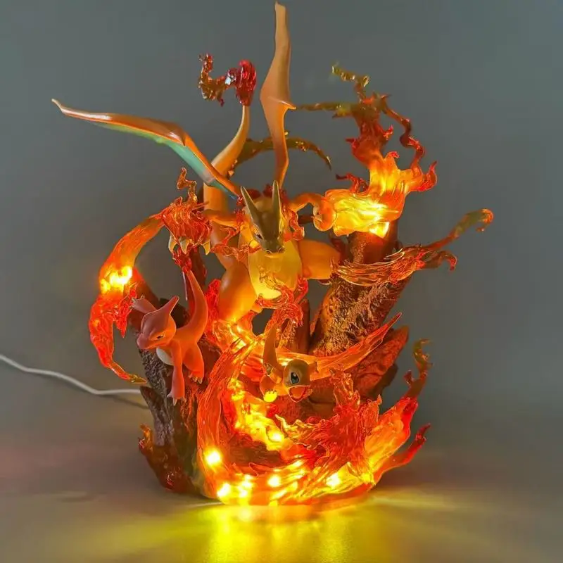 Bkm Pokemon Charizard Evolution Line Figure Anime Collectible Statue Desktop Decoration For Collectors Display Toys Pvc Model
Bkm Pokemon Charizard Evolution Line Figure Anime Collectible Statue Desktop Decoration For Collectors Display Toys Pvc Model