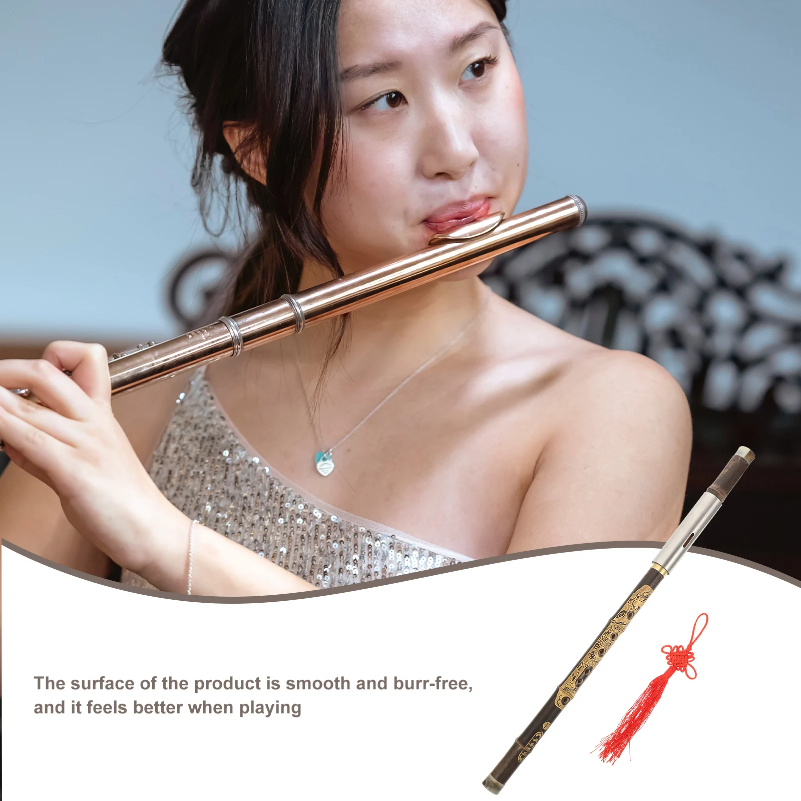 F-tuning Bawu Smooth Sound Hole Polished Vertical Flute Traditional Instrument Beginner Ethnic Cucurbit Soft Blow
F-tuning Bawu Smooth Sound Hole Polished Vertical Flute Traditional Instrument Beginner Ethnic Cucurbit Soft Blow