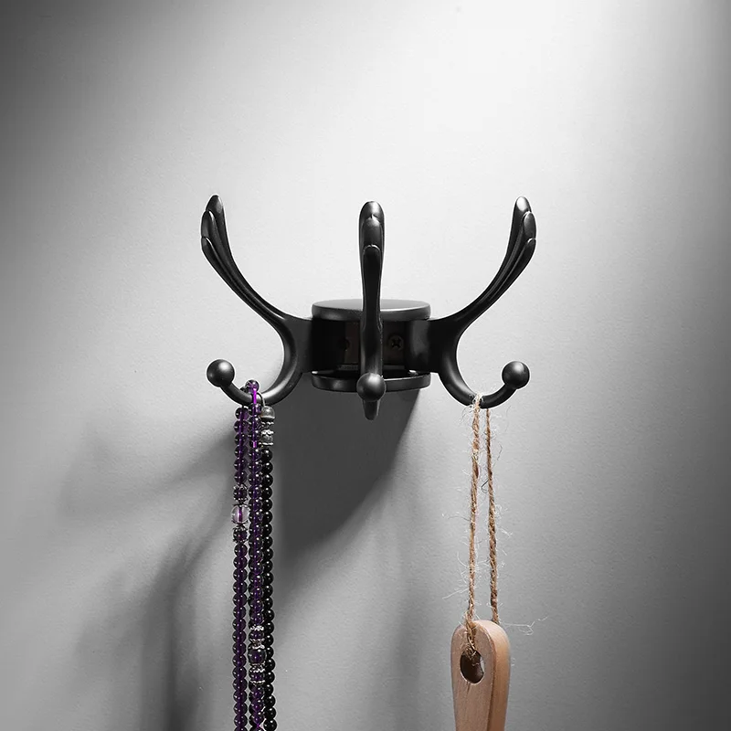 Creative Bathroom Swivel Hook Wall-mounted Toilet Closet Bedroom Coat hook Hallway Key Door Bathroom Accessories
Creative Bathroom Swivel Hook Wall-mounted Toilet Closet Bedroom Coat hook Hallway Key Door Bathroom Accessories