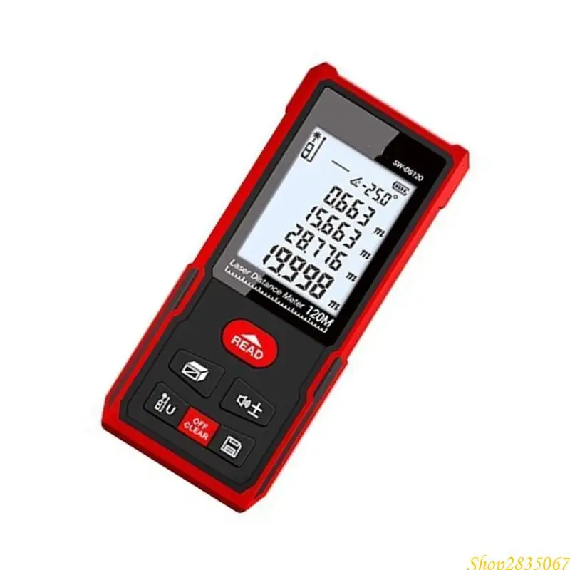 Multifunction Distance Meter with LCD Display for Area Volumes Calculation 831F
Multifunction Distance Meter with LCD Display for Area Volumes Calculation 831F