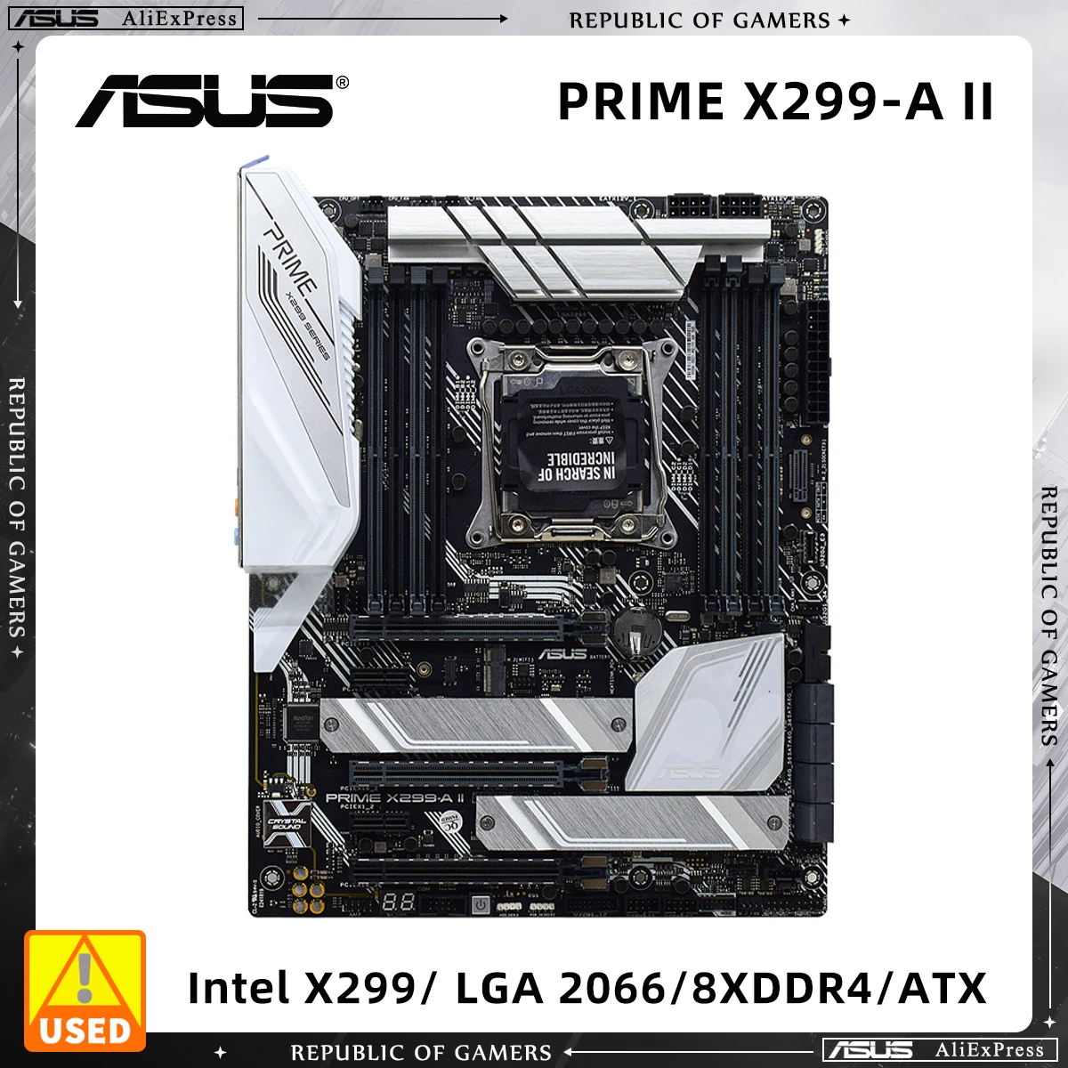 Материнская плата ASUS PRIME X299-A II с поддержкой I9-10900X I9-9900X I7-9800X i7-7800X Процессор 8xDDR4 4133 МГц LGA 2066 M.2 ATX Материнская плата
Материнская плата ASUS PRIME X299-A II с поддержкой I9-10900X I9-9900X I7-9800X i7-7800X Процессор 8xDDR4 4133 МГц LGA 2066 M.2 ATX Материнская плата