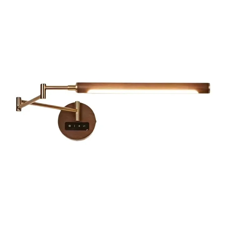 Retro plug-in wall reading lamp walnut pattern rocker arm wall bedroom bedside desk study lamp
Retro plug-in wall reading lamp walnut pattern rocker arm wall bedroom bedside desk study lamp