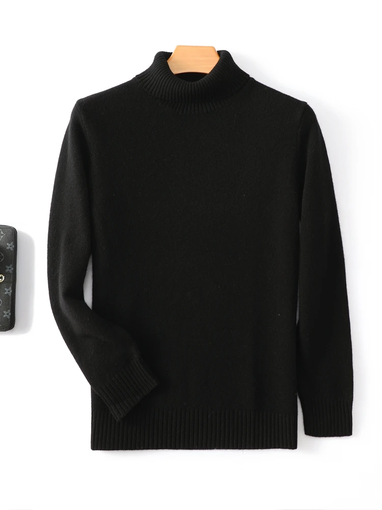 LULU 2025 Autumn Winter Men 100%Merino Wool Sweater Basic Soft Pullover Turtleneck Long Sleeve Casual Jumper Wool Thick Knit 
LULU 2025 Autumn Winter Men 100%Merino Wool Sweater Basic Soft Pullover Turtleneck Long Sleeve Casual Jumper Wool Thick Knit