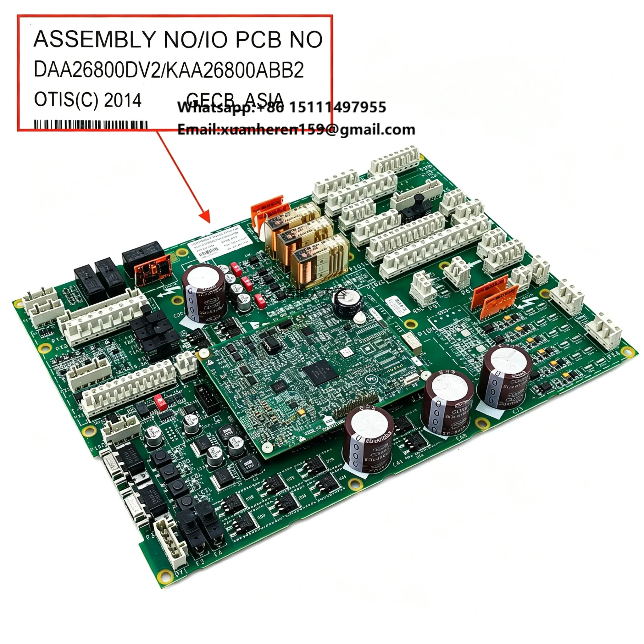 Modern Green Residential Hotel Lift Accessory Parts-KAA26800ABB2 KAA26800ABG2 Elevator Motherboard 1 Year UPlift Made of Steel
Modern Green Residential Hotel Lift Accessory Parts-KAA26800ABB2 KAA26800ABG2 Elevator Motherboard 1 Year UPlift Made of Steel