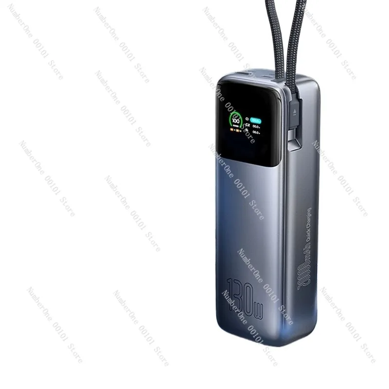 20000 мАч 130 Вт GaN Power Bank | Цифровой дисплей TFT, портативный аккумулятор большой емкости для ноутбука
20000 мАч 130 Вт GaN Power Bank | Цифровой дисплей TFT, портативный аккумулятор большой емкости для ноутбука