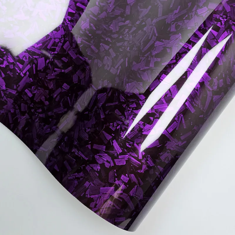 PET Forged Carbon Purple Glossy Wrap Premium Stereo Forged Carbon Texture Effect Air Bubble Free Self-adhesive Car Exterior Deco
PET Forged Carbon Purple Glossy Wrap Premium Stereo Forged Carbon Texture Effect Air Bubble Free Self-adhesive Car Exterior Deco