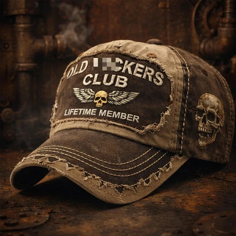 Men's & Women's Vintage Distressed Baseball Cap - Unisex Retro Club Style Hat Suitable for Couples, Printed, Casual Cap
Men's & Women's Vintage Distressed Baseball Cap - Unisex Retro Club Style Hat Suitable for Couples, Printed, Casual Cap