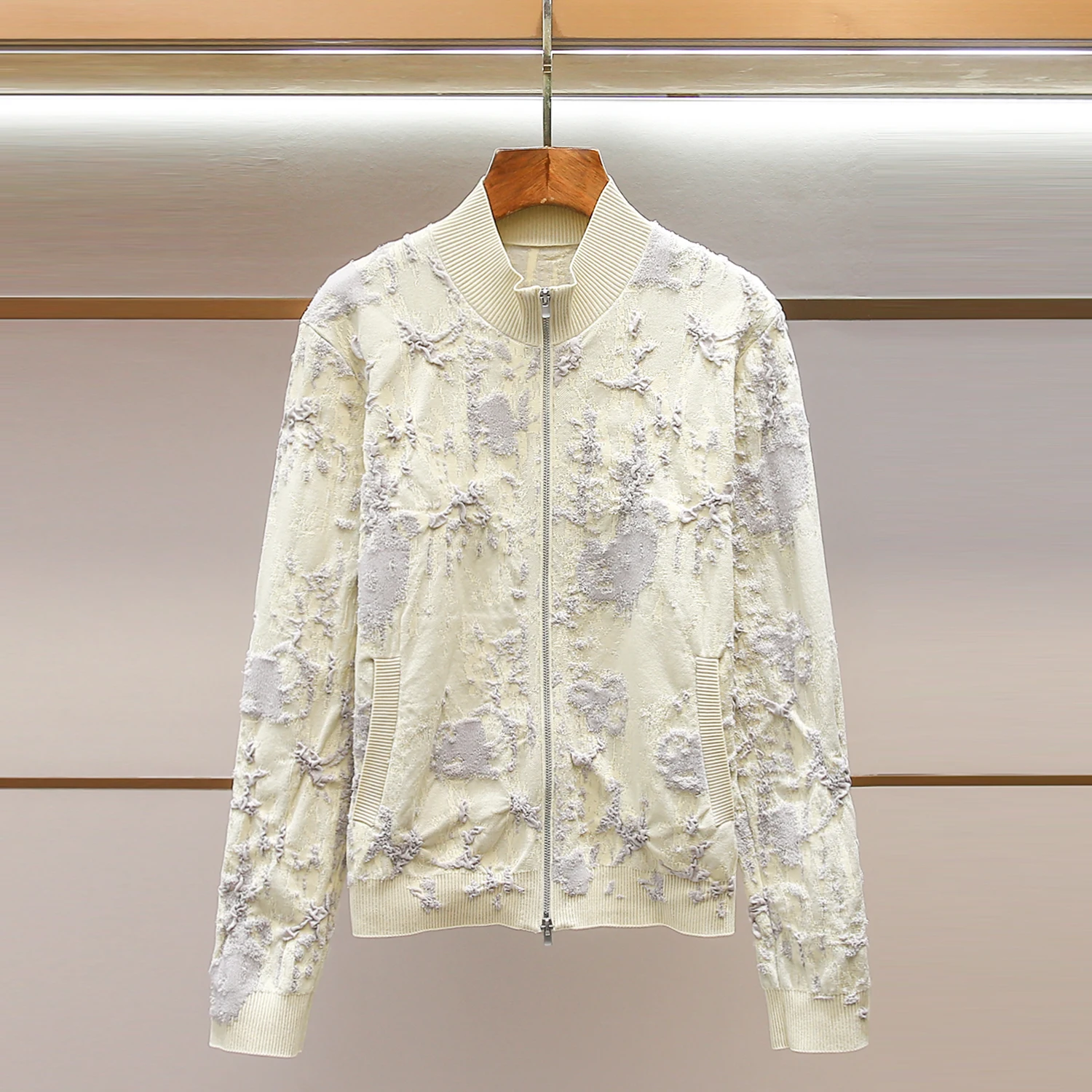 High-End Women's Knitted Zipper Svel Sweater f High Collar Color Blo Pattern Commute Sle Spring New Arrival
High-End Women's Knitted Zipper Svel Sweater f High Collar Color Blo Pattern Commute Sle Spring New Arrival