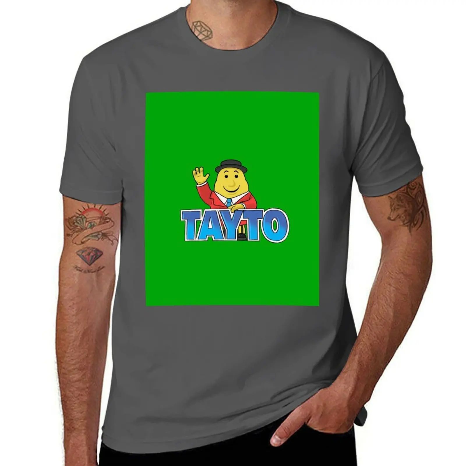 Tayto Mr fan Man art Crisp T-Shirt High Quality Durable T-Shirt
Tayto Mr fan Man art Crisp T-Shirt High Quality Durable T-Shirt