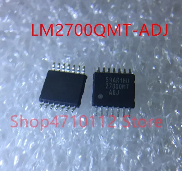 Бесплатная доставка НОВЫЙ 10 шт./лот LM2700QMT-ADJ LM2700QMT LM2700 2700QMT TSSOP-14
Бесплатная доставка НОВЫЙ 10 шт./лот LM2700QMT-ADJ LM2700QMT LM2700 2700QMT TSSOP-14