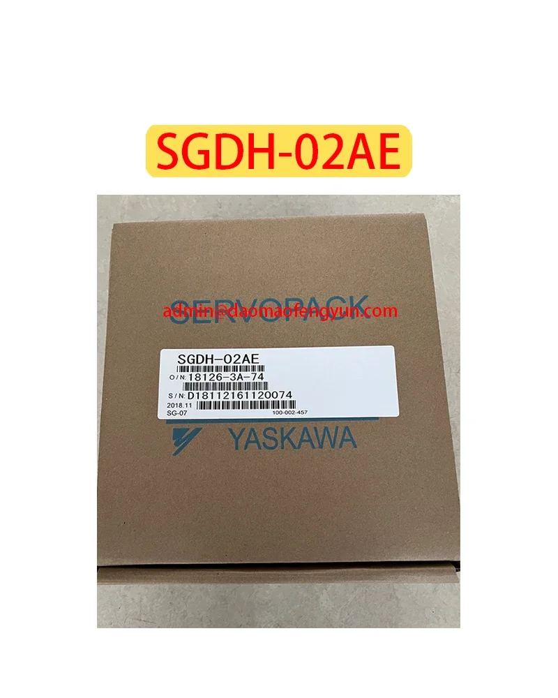 SGDH-02AE Brand new Servo Drive SGDH 02AE ,Fast shipping 
SGDH-02AE Brand new Servo Drive SGDH 02AE ,Fast shipping