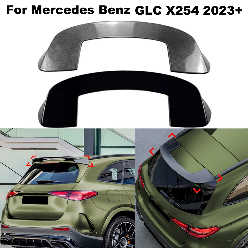 For Mercedes Benz GLC X254 2023+ Car Top Tail Wing Spoiler Protective Body Kit Modification High Quality ABS Plastic
For Mercedes Benz GLC X254 2023+ Car Top Tail Wing Spoiler Protective Body Kit Modification High Quality ABS Plastic