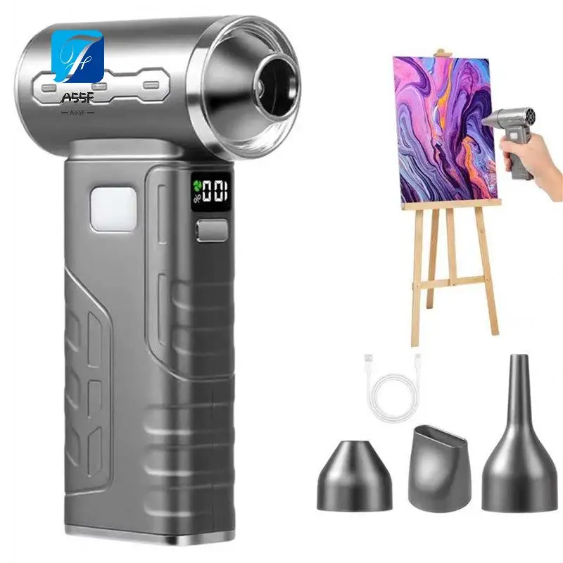 A55F-Cordless Acrylic Paint Pouring Blower With 3 Nozzles,5 Speed Adjustable Mini Paint Dryer For Fluid Art,Acrylic Pouring
A55F-Cordless Acrylic Paint Pouring Blower With 3 Nozzles,5 Speed Adjustable Mini Paint Dryer For Fluid Art,Acrylic Pouring