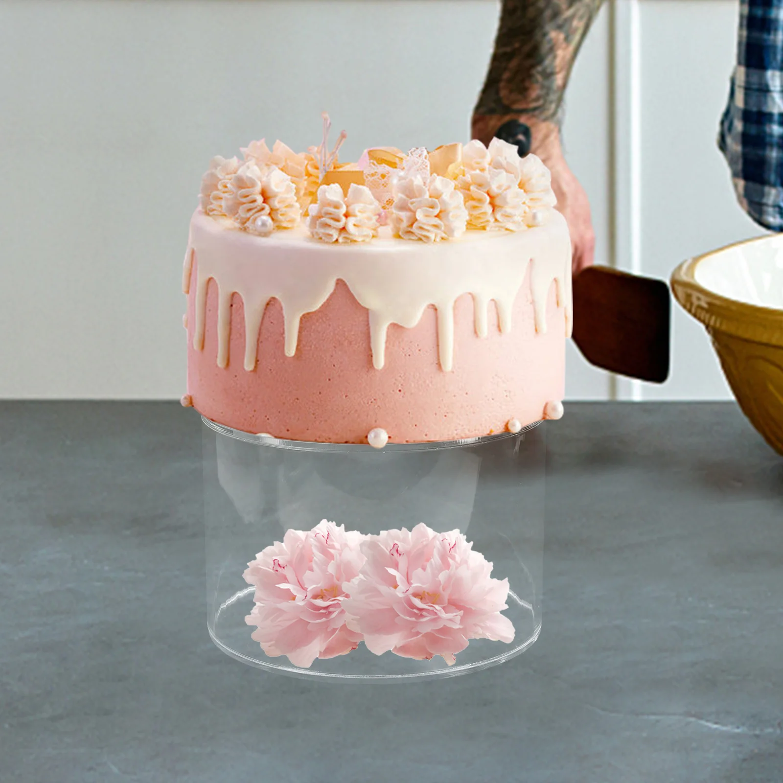 Clear Round Cake Stand Acrylic Buffet Table Wedding Party Festival Dessert Display Rack Pastry Cupcake Storage Holder
Clear Round Cake Stand Acrylic Buffet Table Wedding Party Festival Dessert Display Rack Pastry Cupcake Storage Holder