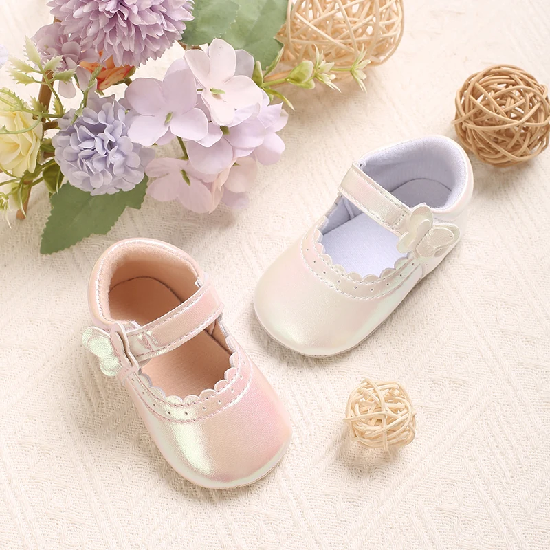 New Princess Shoes Leather Material 0-18 Months Female Baby Shoes Butterfly Knot Non slip Cloth Bottom Baby Shoes
New Princess Shoes Leather Material 0-18 Months Female Baby Shoes Butterfly Knot Non slip Cloth Bottom Baby Shoes
