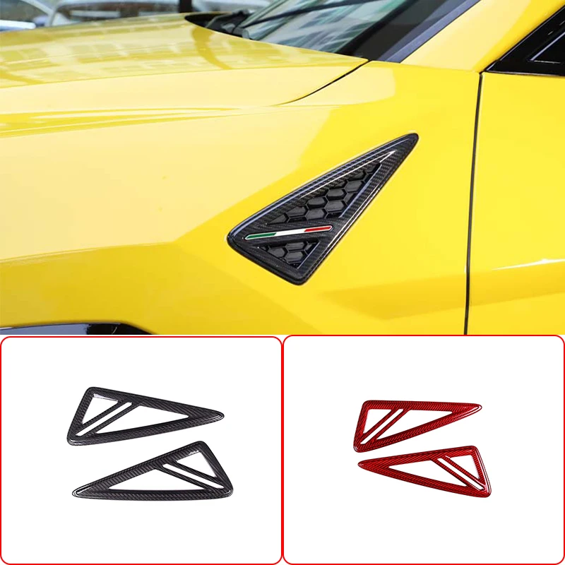 For Lamborghini URUS 2018-2021 carbon fiber Side Body Air Outlet Cover Trim Fender Decorative Stickers Auto Accessories
For Lamborghini URUS 2018-2021 carbon fiber Side Body Air Outlet Cover Trim Fender Decorative Stickers Auto Accessories
