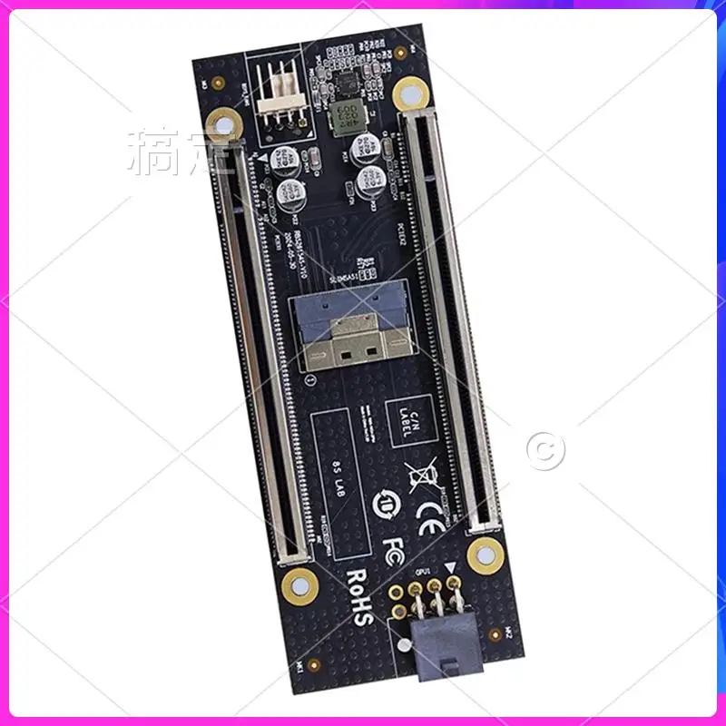 Карта адаптера AP-Pcie4.0 к SFF-8654 8I Pcie4.0 X16 к SFF 8654 Нужна поддержка материнской платы, разделение X4 + X4
Карта адаптера AP-Pcie4.0 к SFF-8654 8I Pcie4.0 X16 к SFF 8654 Нужна поддержка материнской платы, разделение X4 + X4