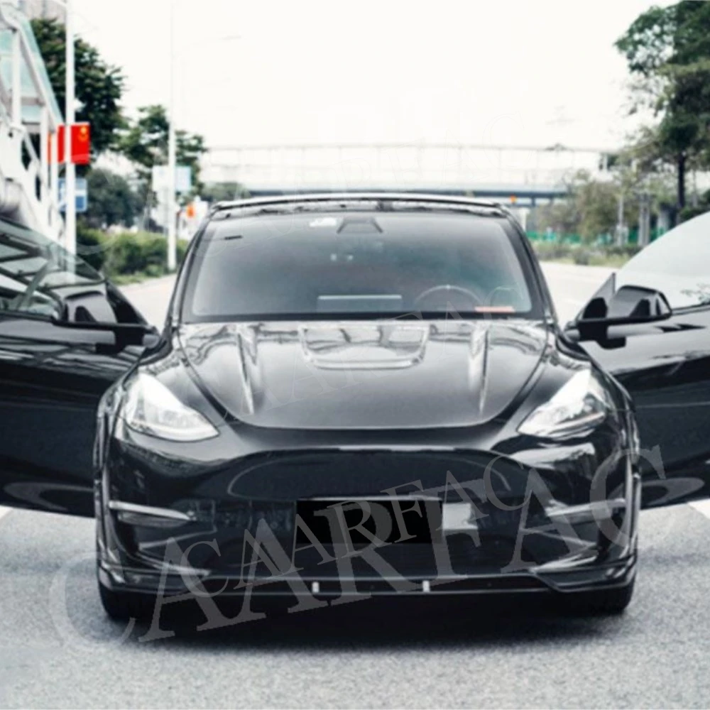 Carbon Fiber Material Car Front Bumper Engine Hood Body Kits Protect Guard Accessories For Tesla Model Y
Carbon Fiber Material Car Front Bumper Engine Hood Body Kits Protect Guard Accessories For Tesla Model Y