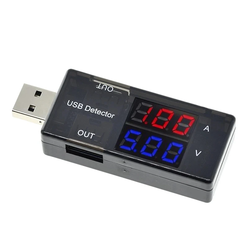 Dual Digital USB Current Voltage 3-9V 0-5A Charging Tester Battery Voltmeter Ammeter Charger Mobile Power Detector
Dual Digital USB Current Voltage 3-9V 0-5A Charging Tester Battery Voltmeter Ammeter Charger Mobile Power Detector