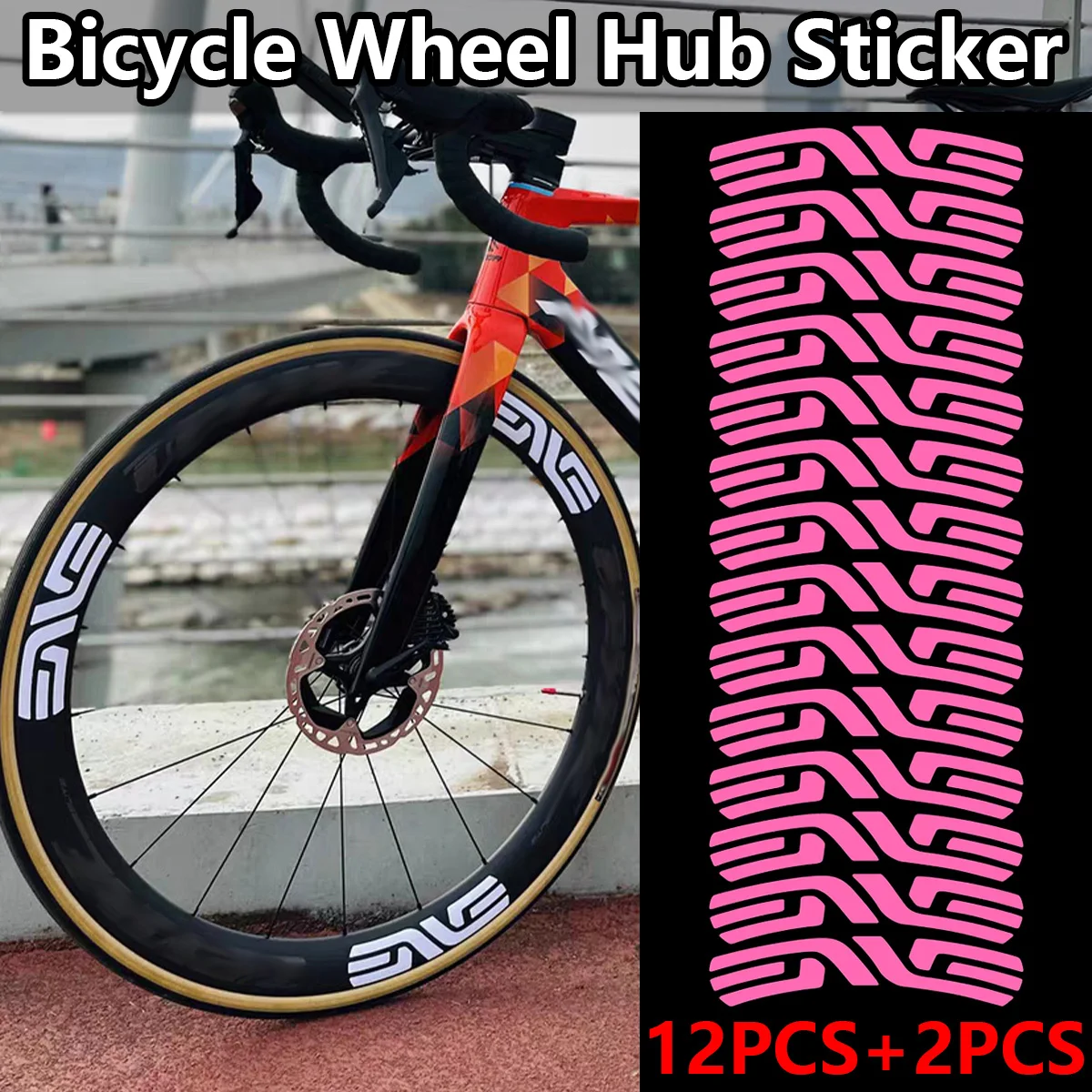 14PCS Bicycle Wheel Hub Rim Stickers Vinyl Reflective Waterproof Decorative Protective Mountain Bike Sporty Accessories Decal
14PCS Bicycle Wheel Hub Rim Stickers Vinyl Reflective Waterproof Decorative Protective Mountain Bike Sporty Accessories Decal
