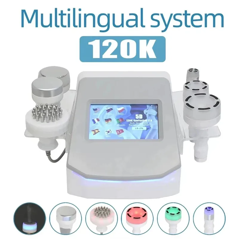 120K Cavitation Vaccum Therapy Machine 5D Ultrasonic Fat Burning Cellulite Removal Body Slimming Shape Firming Lifting Massager 
120K Cavitation Vaccum Therapy Machine 5D Ultrasonic Fat Burning Cellulite Removal Body Slimming Shape Firming Lifting Massager