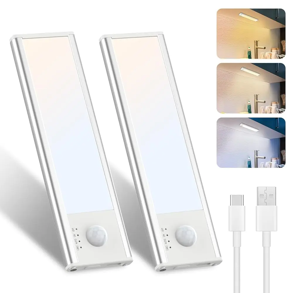 2Pa Motion Sensor Under Cabinet Lighting, Led Usb Rechargeable Battery Operated Light St Indoor, Wirel Magnetic Kitchen Lights
2Pa Motion Sensor Under Cabinet Lighting, Led Usb Rechargeable Battery Operated Light St Indoor, Wirel Magnetic Kitchen Lights