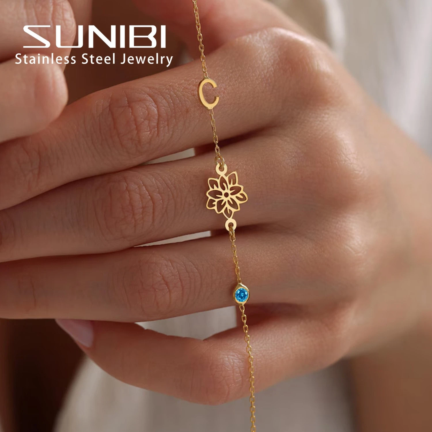 SUNIBI December Flower Charm Bracelets Birthstone Pendant Bracelet for Women Fashion Stainless Steel Jewelry Dropshipping
SUNIBI December Flower Charm Bracelets Birthstone Pendant Bracelet for Women Fashion Stainless Steel Jewelry Dropshipping