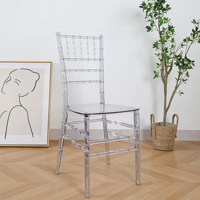 Fashion Transparent Chairs Acrylic Bamboo Chairs Resin Hotel Chairs Plastic Outdoor Wedding Chairs
Fashion Transparent Chairs Acrylic Bamboo Chairs Resin Hotel Chairs Plastic Outdoor Wedding Chairs