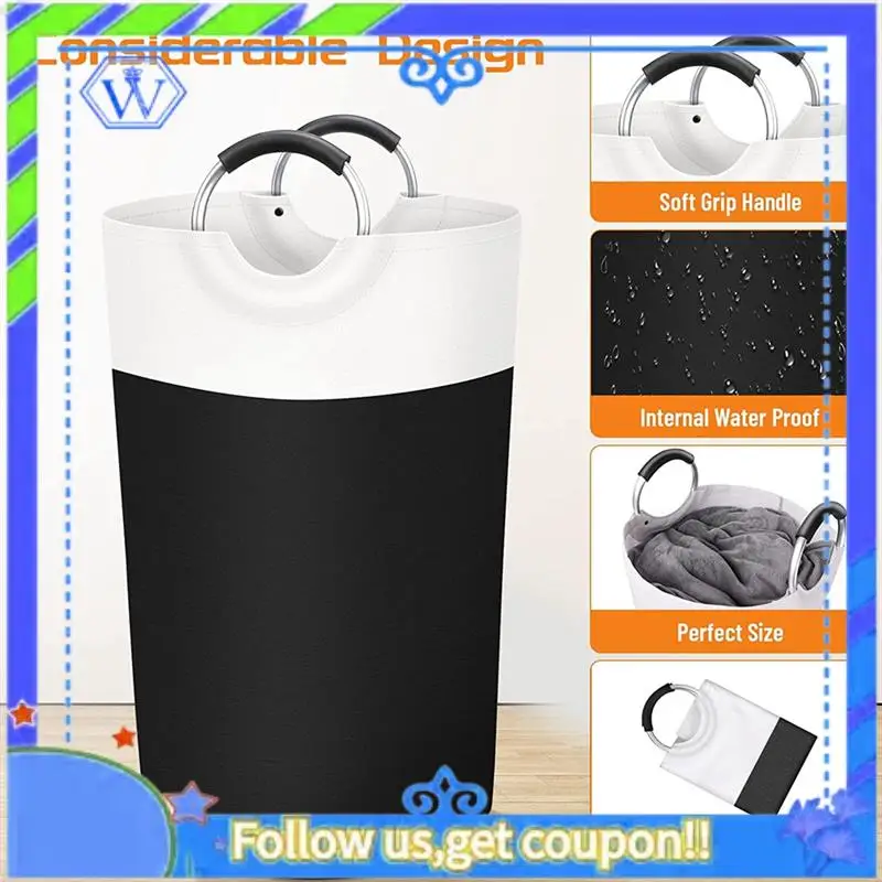 Large Capacity Waterproof Laundry Basket Household Foldable Laundry Basket With Foam Protected Aluminum Handles
Large Capacity Waterproof Laundry Basket Household Foldable Laundry Basket With Foam Protected Aluminum Handles