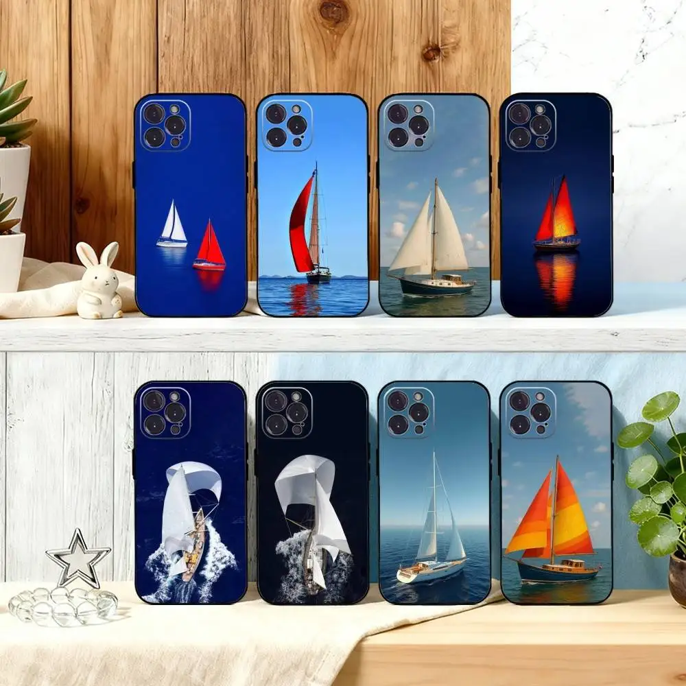 S-Sailing Ship Boat Phone Case For iPhone17,16,15,14,13,12Plus,Pro Max,XS,5G Soft Silicone Black Cover
S-Sailing Ship Boat Phone Case For iPhone17,16,15,14,13,12Plus,Pro Max,XS,5G Soft Silicone Black Cover