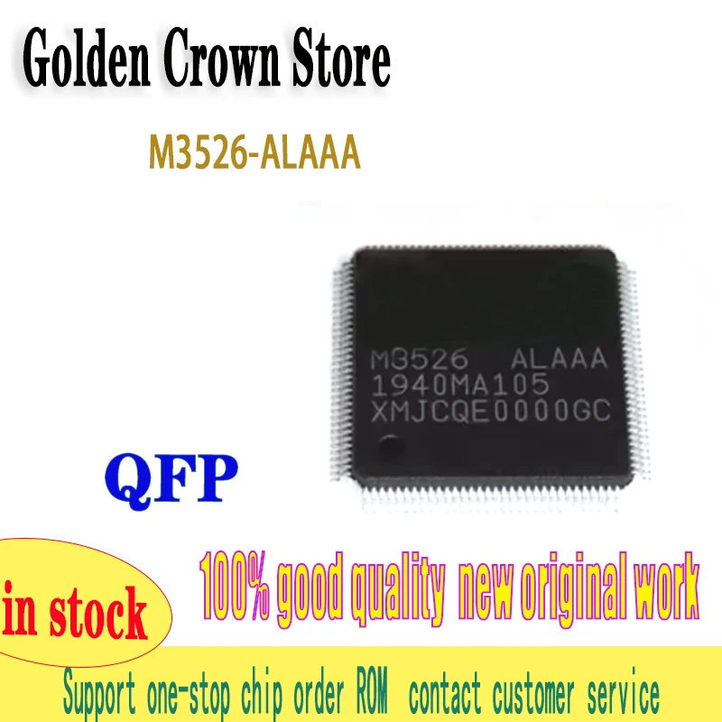 M3526-ALAAA 2~10 шт./лот M3526 M3526-ALAA QFP128
M3526-ALAAA 2~10 шт./лот M3526 M3526-ALAA QFP128