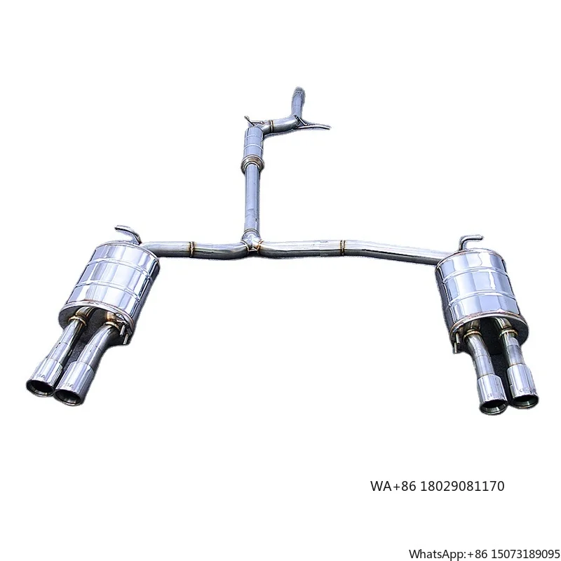Automobile Exhaust System for A4L 2.0T 2009-2016 Stainless Steel Exhaust Pipe Muffler
Automobile Exhaust System for A4L 2.0T 2009-2016 Stainless Steel Exhaust Pipe Muffler