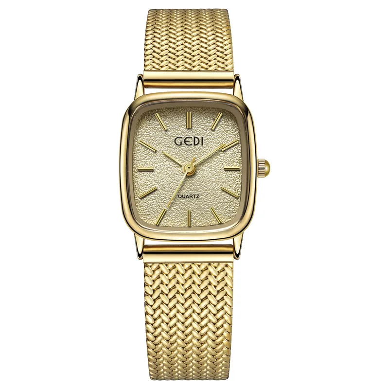 Women's Watch Gold Square Bracelet Stainless Steel Strap Waterproof Quartz Watches Light Luxury High-end Ladies' Wristwatch
Women's Watch Gold Square Bracelet Stainless Steel Strap Waterproof Quartz Watches Light Luxury High-end Ladies' Wristwatch