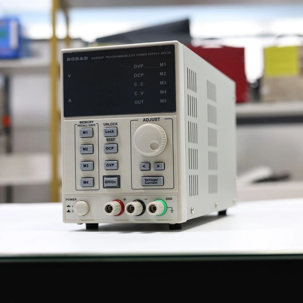 KORAD KA6005P Precision Adjustable Digital Programmable DC Power Supply Laboratory Power Supply 60V 5A,RS232, USB interface
KORAD KA6005P Precision Adjustable Digital Programmable DC Power Supply Laboratory Power Supply 60V 5A,RS232, USB interface