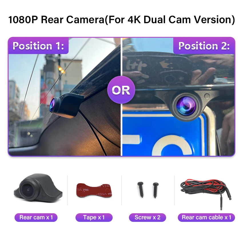 The One 1080P Rear Camera(For Reference Only, Not for Sale)
The One 1080P Rear Camera(For Reference Only, Not for Sale)