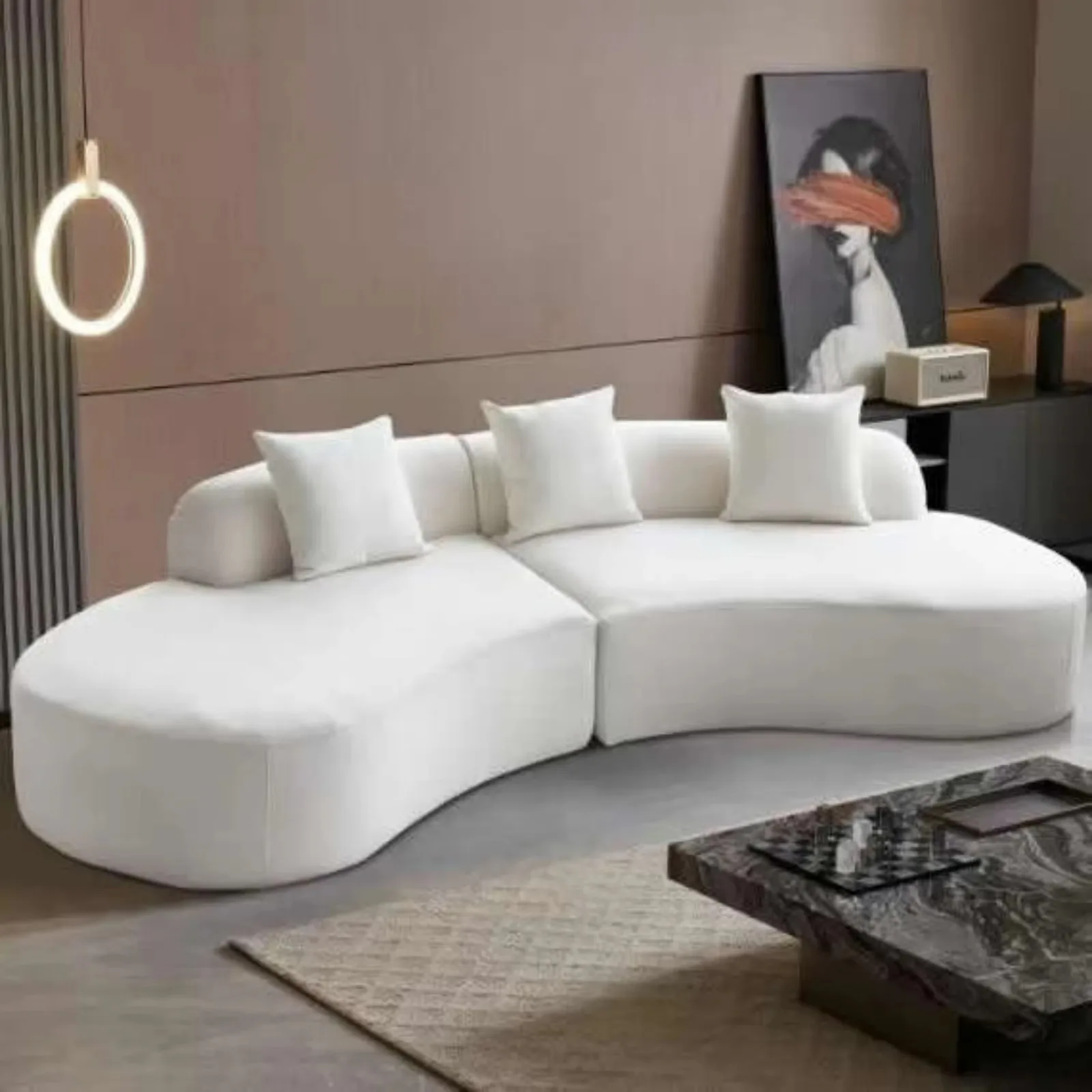 !@Wholesale Modern White Curved Velvet Sectional Sofa 2-Seater Upholstered Living Room Couches Compressed Furniture Set
!@Wholesale Modern White Curved Velvet Sectional Sofa 2-Seater Upholstered Living Room Couches Compressed Furniture Set