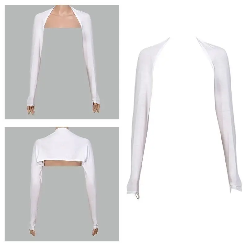 39BD Arm Sleeves Shawl Breathable Thin Shoulder Wrap for Outdoor Activity Sunproof Shawl Long Sleeve Sun Protective Arm Cover
39BD Arm Sleeves Shawl Breathable Thin Shoulder Wrap for Outdoor Activity Sunproof Shawl Long Sleeve Sun Protective Arm Cover