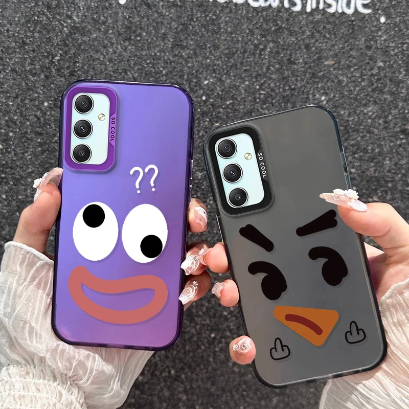 Action funny face black For Samsung Galaxy A15 A54 A55 5G A51 A50 A24 35 72 4G A71 A53 A31 A32 A25 A73 A33 A22A 52S Phone Case
Action funny face black For Samsung Galaxy A15 A54 A55 5G A51 A50 A24 35 72 4G A71 A53 A31 A32 A25 A73 A33 A22A 52S Phone Case