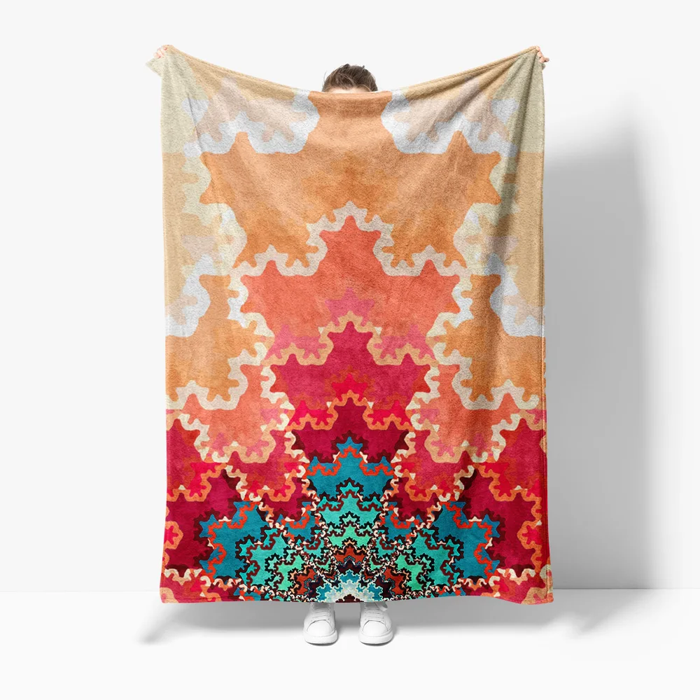 Bohemian Pattern Blanket Geometric Tribal Kilim Rug Red Orange Floral Throw Blanket for Sofa Bed Living Room Decor
Bohemian Pattern Blanket Geometric Tribal Kilim Rug Red Orange Floral Throw Blanket for Sofa Bed Living Room Decor