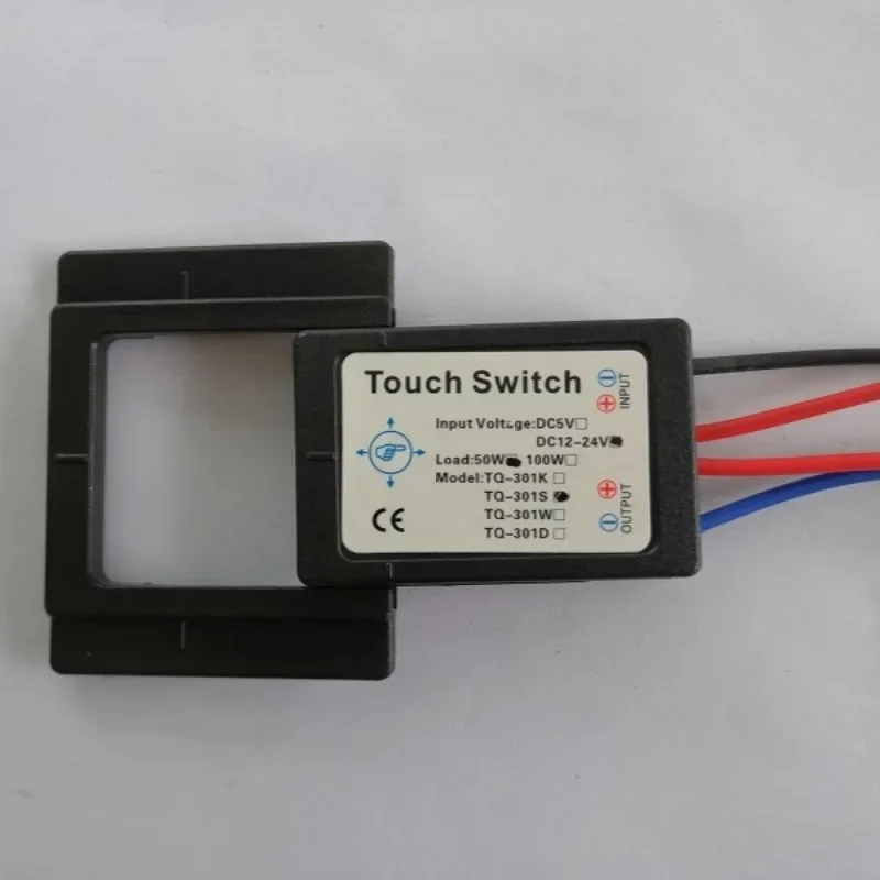  TQ-301S 12 В/24 В умный сенсорный переключатель 3-ступенчатый светодиодный датчик с регулируемой яркостью для зеркала в ванной комнате и стекла  
 TQ-301S 12 В/24 В умный сенсорный переключатель 3-ступенчатый светодиодный датчик с регулируемой яркостью для зеркала в ванной комнате и стекла 