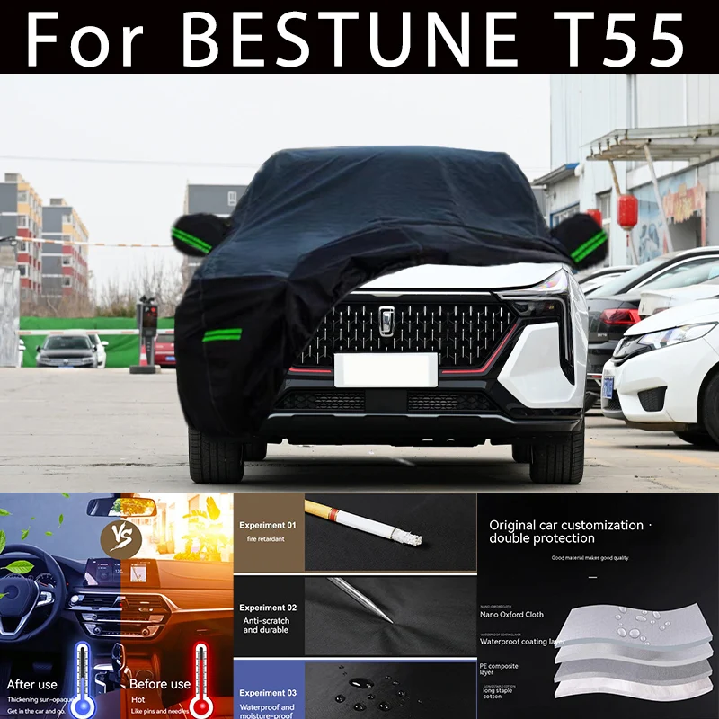 Наружная защита для BESTUNE T55, полные автомобильные Чехлы, снежный чехол, Солнцезащитный водонепроницаемый пыленепроницаемый внешний автомобильный аксессуар
Наружная защита для BESTUNE T55, полные автомобильные Чехлы, снежный чехол, Солнцезащитный водонепроницаемый пыленепроницаемый внешний автомобильный аксессуар