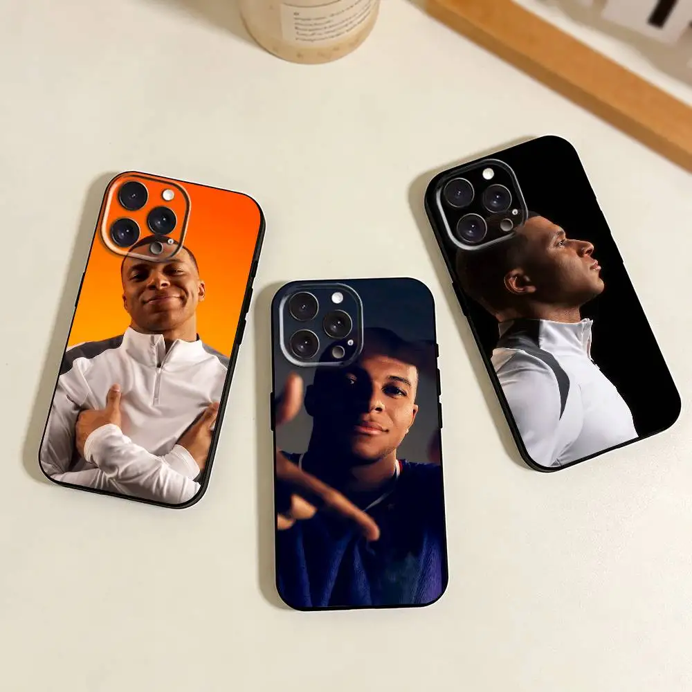 F-Football Star K-Kylian Mbappé Phone Case For iPhone 17,16,15,14,13,12,11 Plus,Pro Max,XS,Soft Silicone Black Cover
F-Football Star K-Kylian Mbappé Phone Case For iPhone 17,16,15,14,13,12,11 Plus,Pro Max,XS,Soft Silicone Black Cover