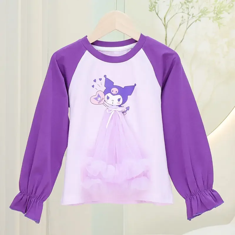 Kawaii Anime Sanrio Long Sleeve Shirt Clothes Cute Cartoon My Melody Kuromi Princess Baby Fashion Hooded Gifts for Kids
Kawaii Anime Sanrio Long Sleeve Shirt Clothes Cute Cartoon My Melody Kuromi Princess Baby Fashion Hooded Gifts for Kids
