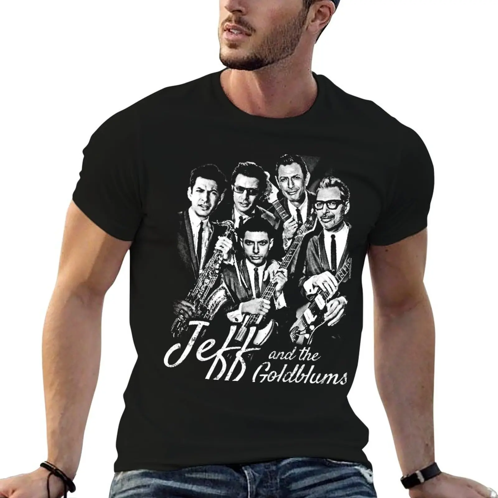Jeff and the Goldblums (Greatest Hits Vol. 1) Jeff Goldblum Band Shirt T-Shirt t shirt custom print t shirt man luxury T-Shirt
Jeff and the Goldblums (Greatest Hits Vol. 1) Jeff Goldblum Band Shirt T-Shirt t shirt custom print t shirt man luxury T-Shirt