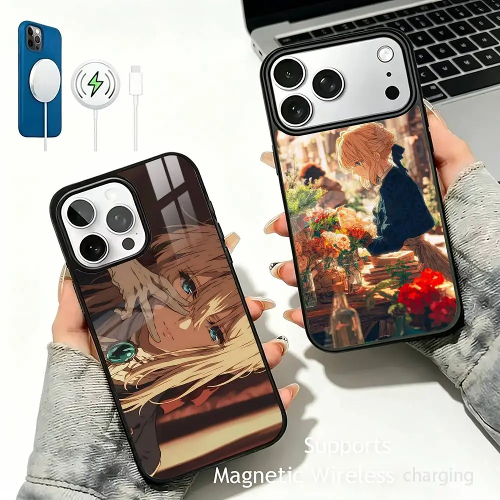 Anime V-Violet E-Evergarden Phone Case For IPhone17 16 15 14 13 12 11 Pro Max Plus Wireless Charger Cover Funda
Anime V-Violet E-Evergarden Phone Case For IPhone17 16 15 14 13 12 11 Pro Max Plus Wireless Charger Cover Funda