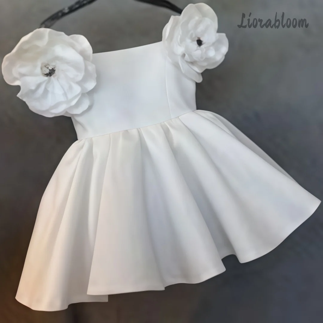 Custom-Made Girls' Wedding Dress Flower Girl Gown With Oversize Floral Women's Wedding Party Attire Dress свадебное платье
Custom-Made Girls' Wedding Dress Flower Girl Gown With Oversize Floral Women's Wedding Party Attire Dress свадебное платье
