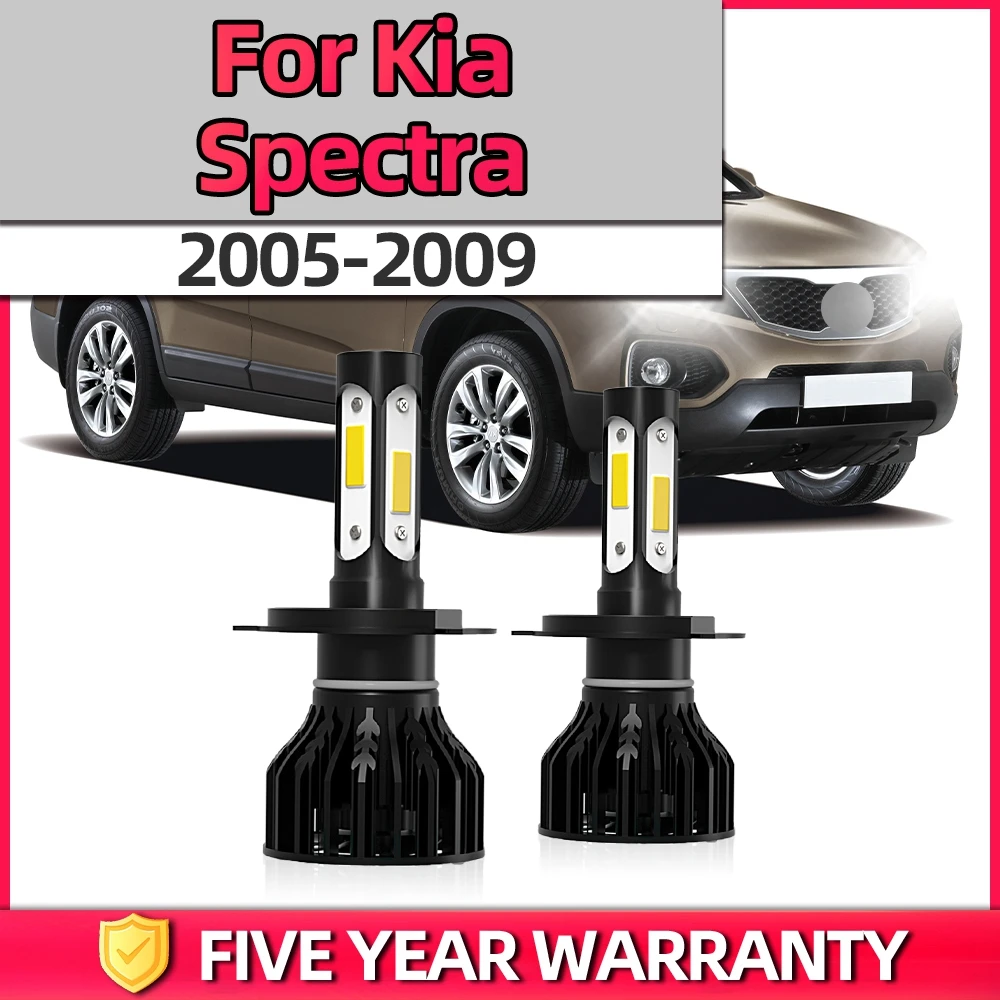 TEENRAM Auto Turbo LED Car Combo Lamps H4 High Low Beam 6000K White light CSP Bright Chips For Kia Spectra 2005-2009
TEENRAM Auto Turbo LED Car Combo Lamps H4 High Low Beam 6000K White light CSP Bright Chips For Kia Spectra 2005-2009